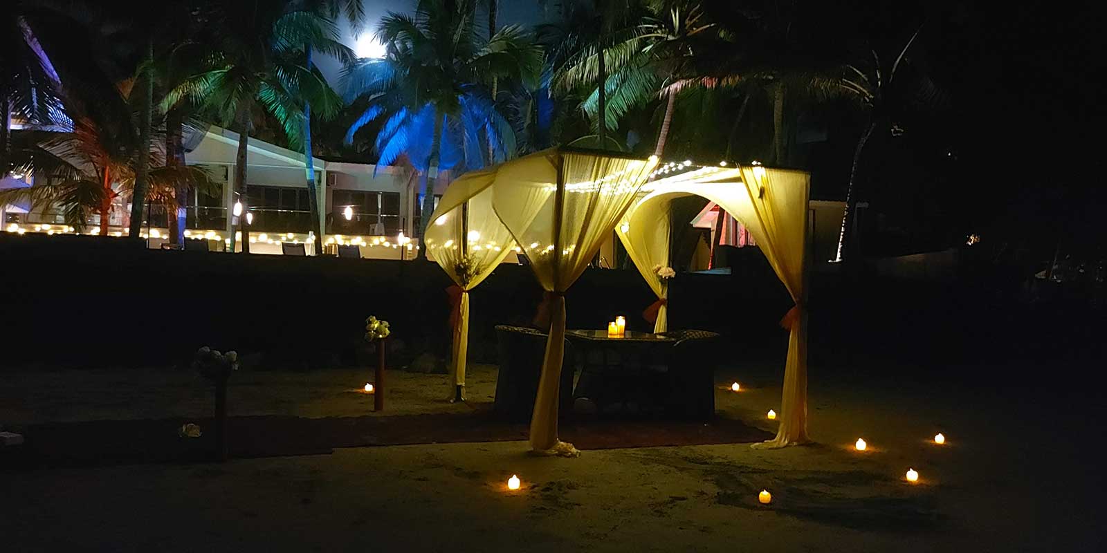 Gazebo on Beach